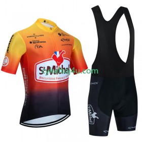 Saint Michel Auber 93 Cykeltrøje + Bib Cykelshorts 2023